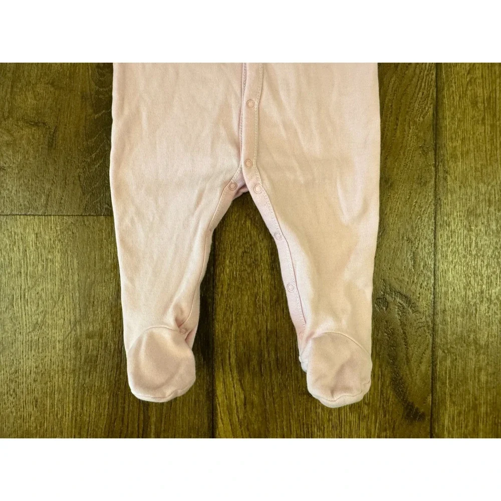 Ralph Lauren‎ Polo Baby Girl Sleeper 6 Months Coverall Layette Footed Pony Logo